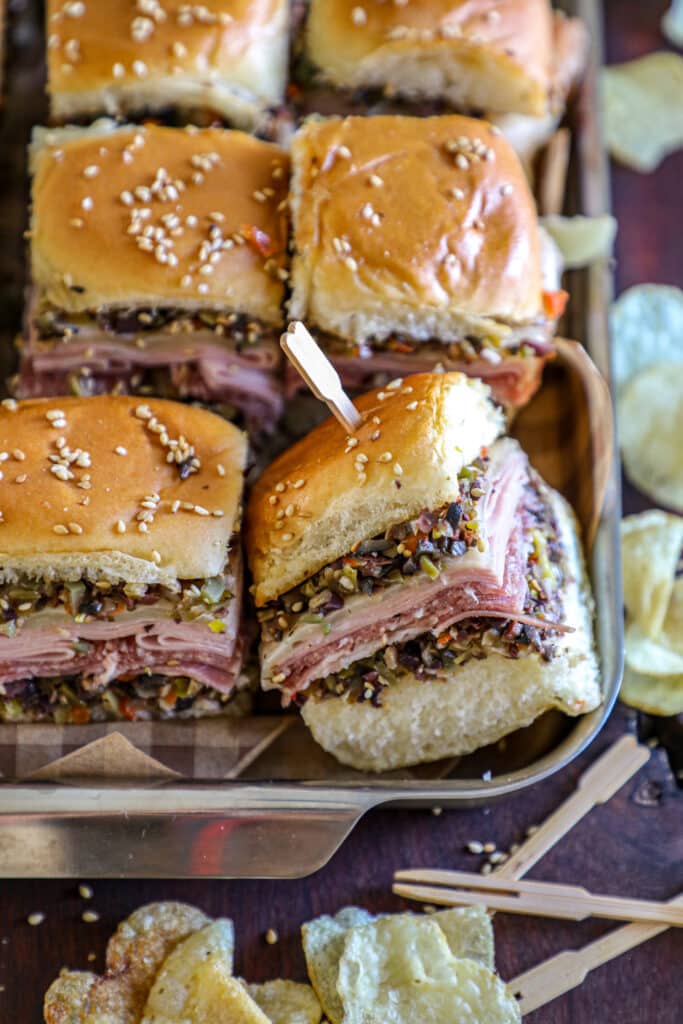 Muffuletta Sliders