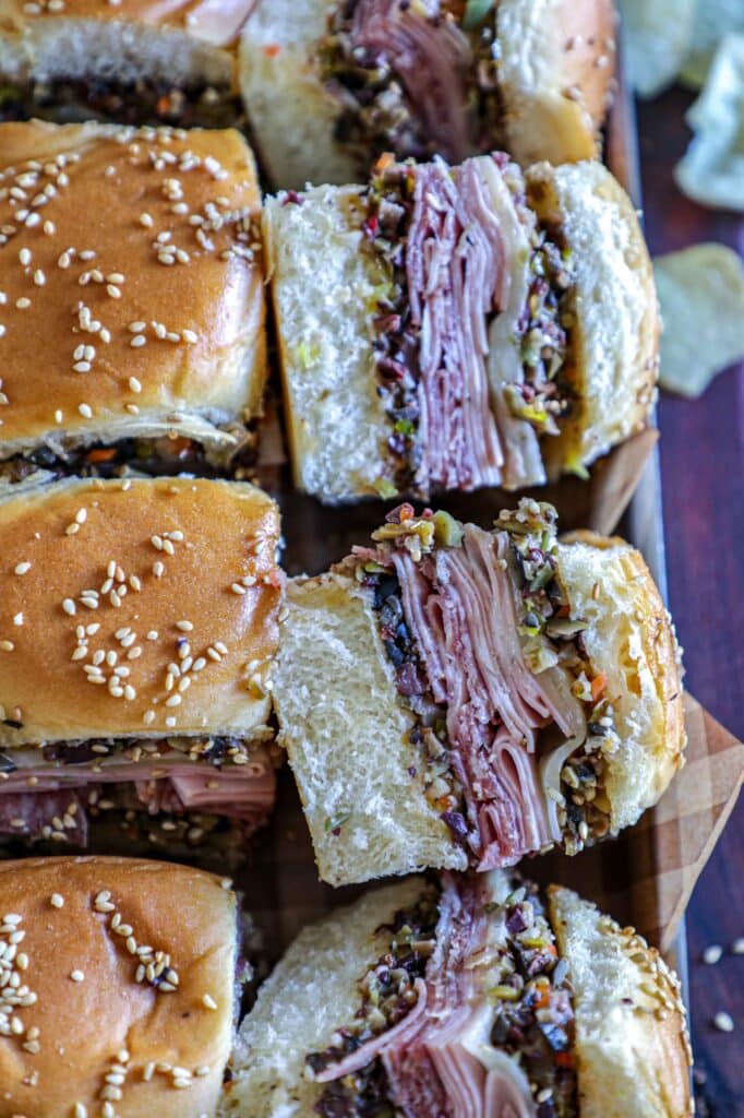 Muffuletta Sliders