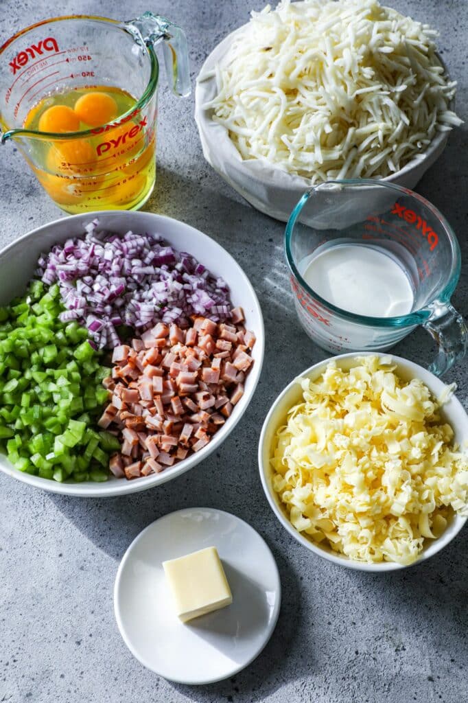 Smoked Breakfast Casserole Recipe ingredients