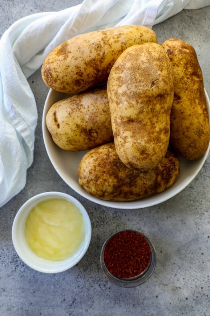 Smoked Potatoes Recipe ingredients