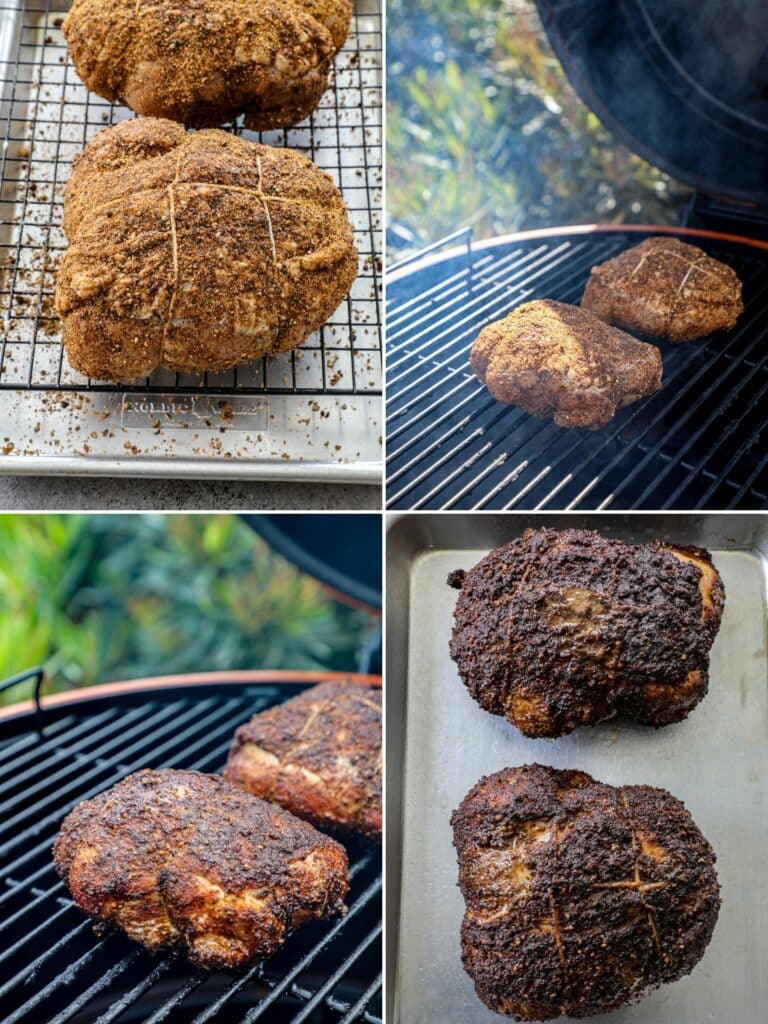 Steps for smoking homemade turkey pastrami recipe