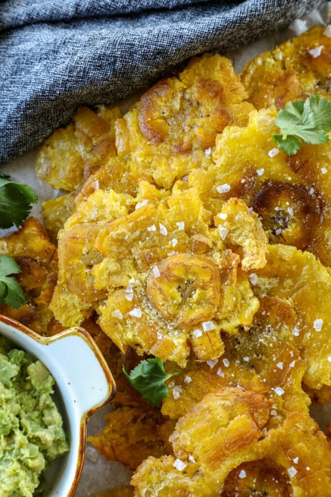 Tostones in avocado oil