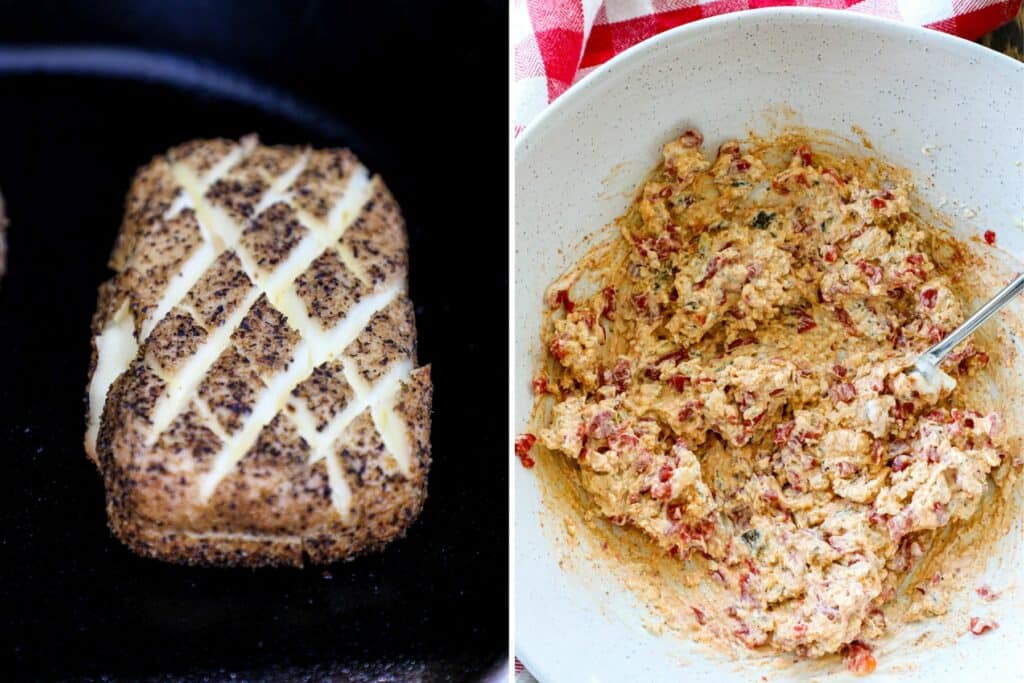 How to make smoked pimento cheese dip