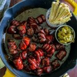 Smoked Sausage Burnt Ends