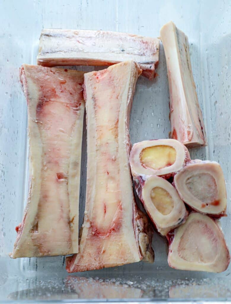 Raw Bone Marrow Pieces