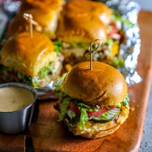 Animal Style Sliders Recipe