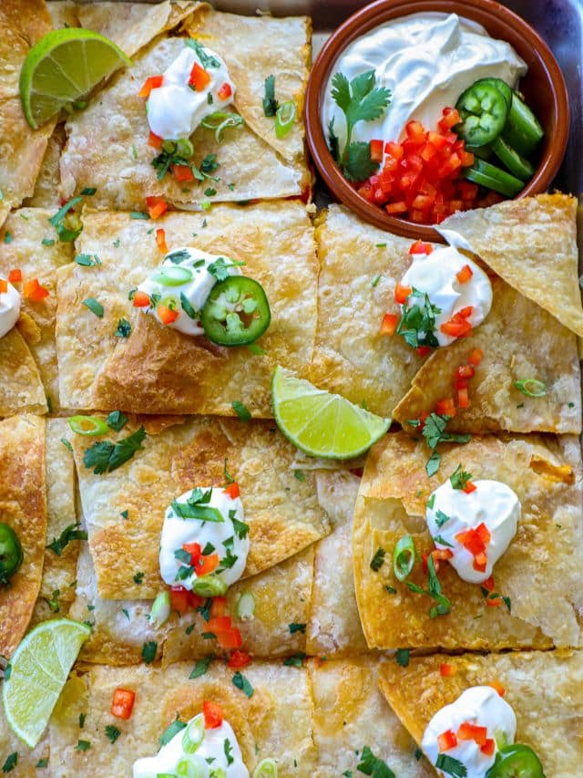 Sheet Pan Crunchwrap Supreme recipe