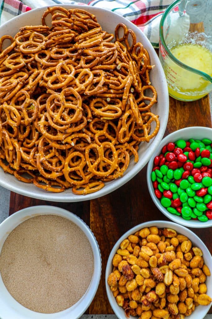 Smoked Pretzel Mix ingredients