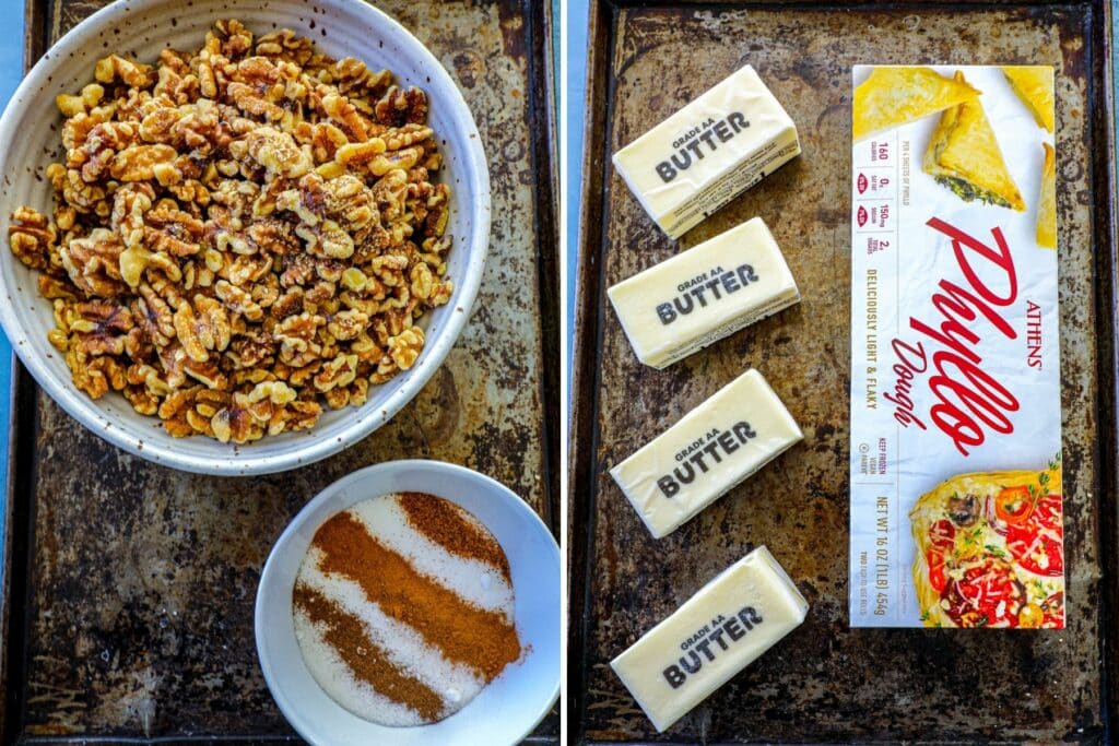 Armenian Paklava Recipe ingredients