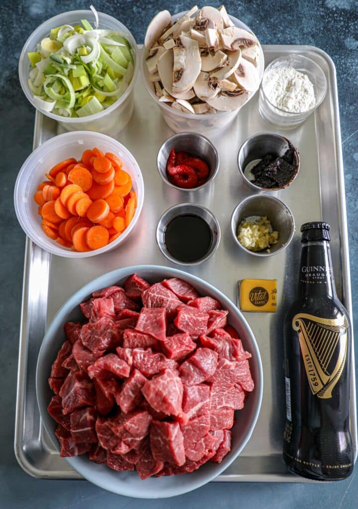 Guinness Braised Beef Recipe ingredients