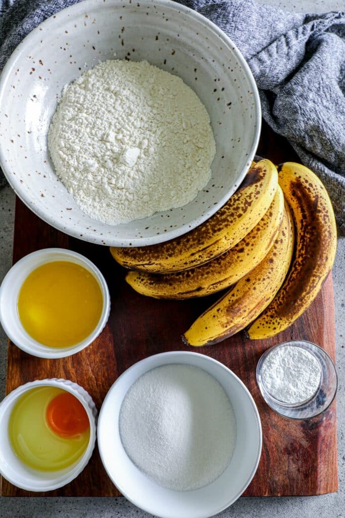 Banana Coffee Cake Recipe ingredients