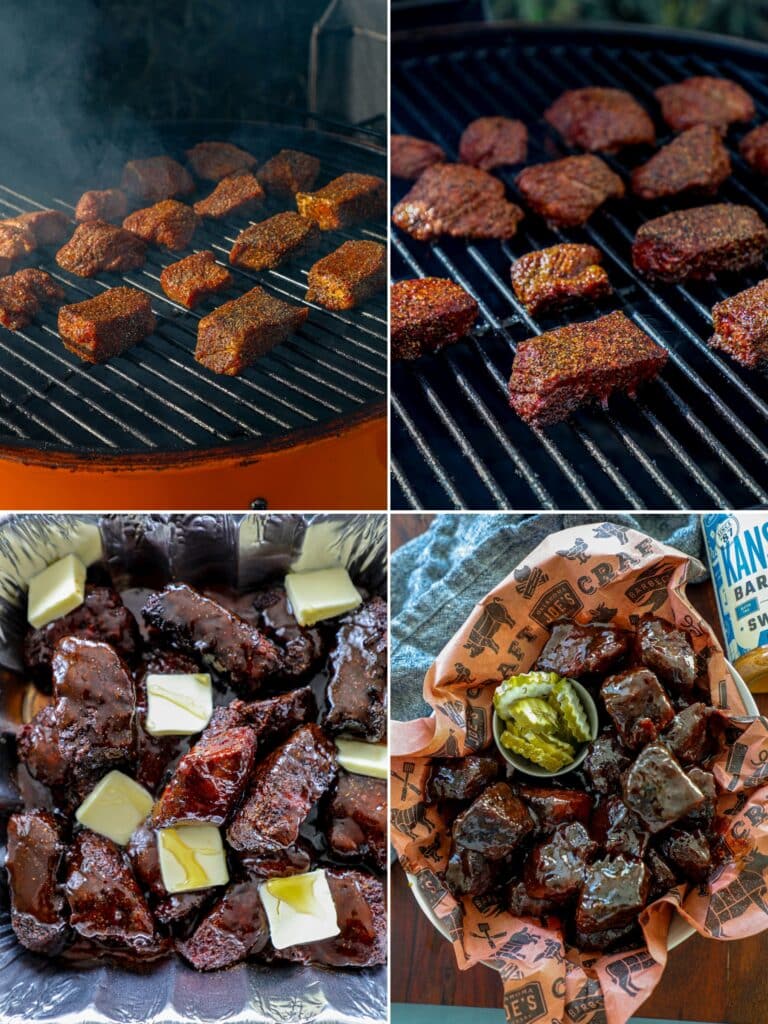 How to smoke chuck roast burnt ends
