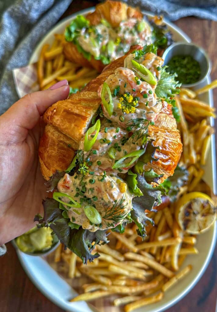 Grilled Shrimp Rolls