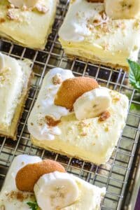 Banana Pudding Bars Recipe