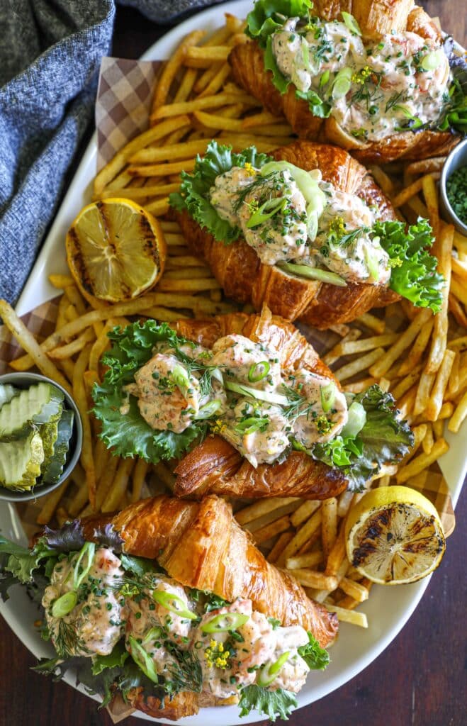 Grilled Shrimp Rolls