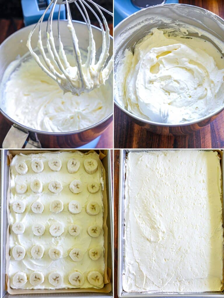 Vanilla wafer crust steps