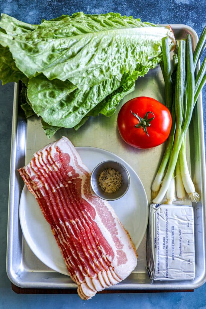 Smoked BLT Dip Recipe ingredients