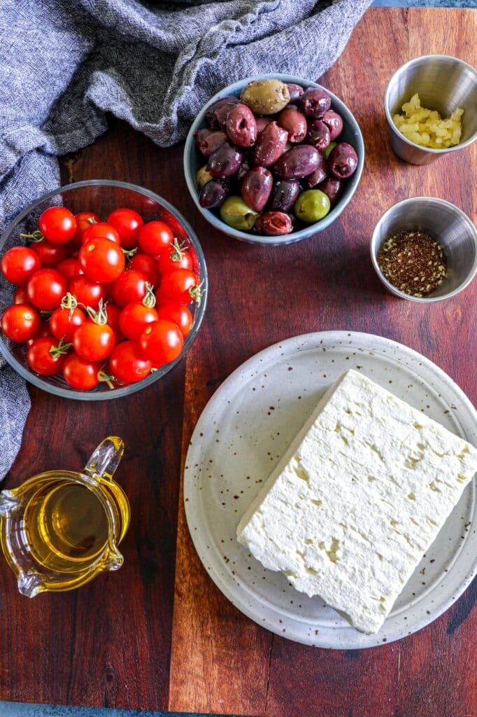 Baked Feta Dip Recipe ingredients