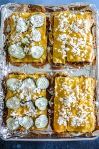 assembling the big mac sliders