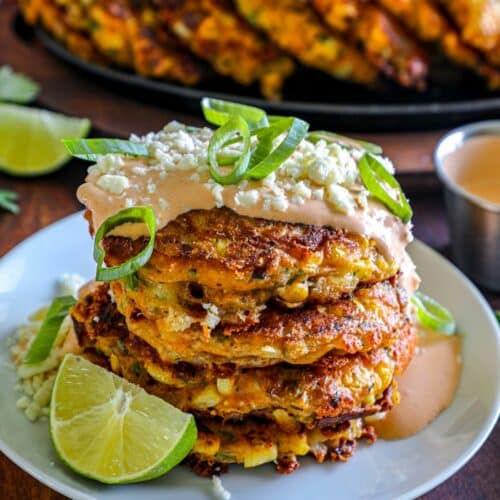 (Elote) Mexican Street Corn Fritters Recipe