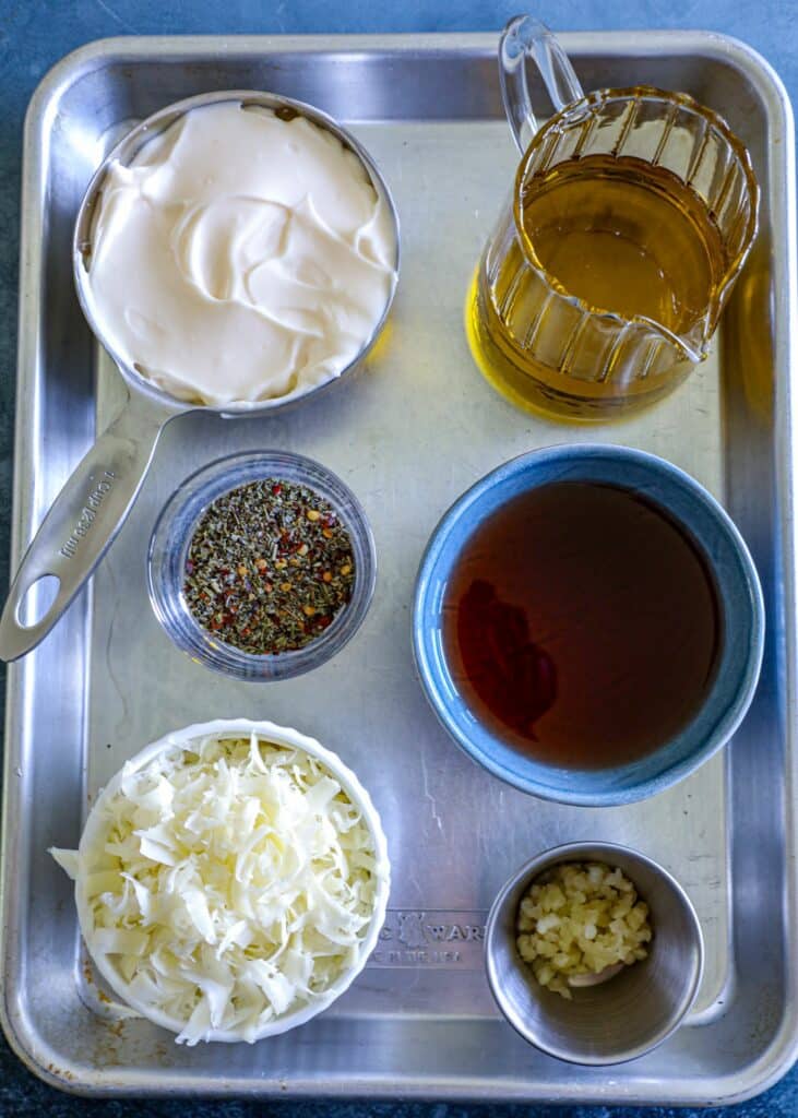 grinder pasta salad dressing ingredients