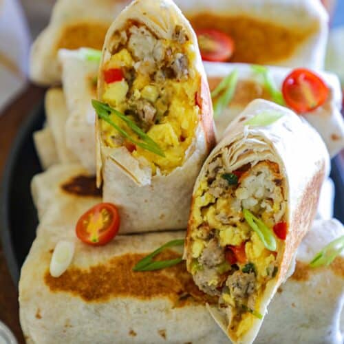 Homemade McDonald's Breakfast Burrito Recipe