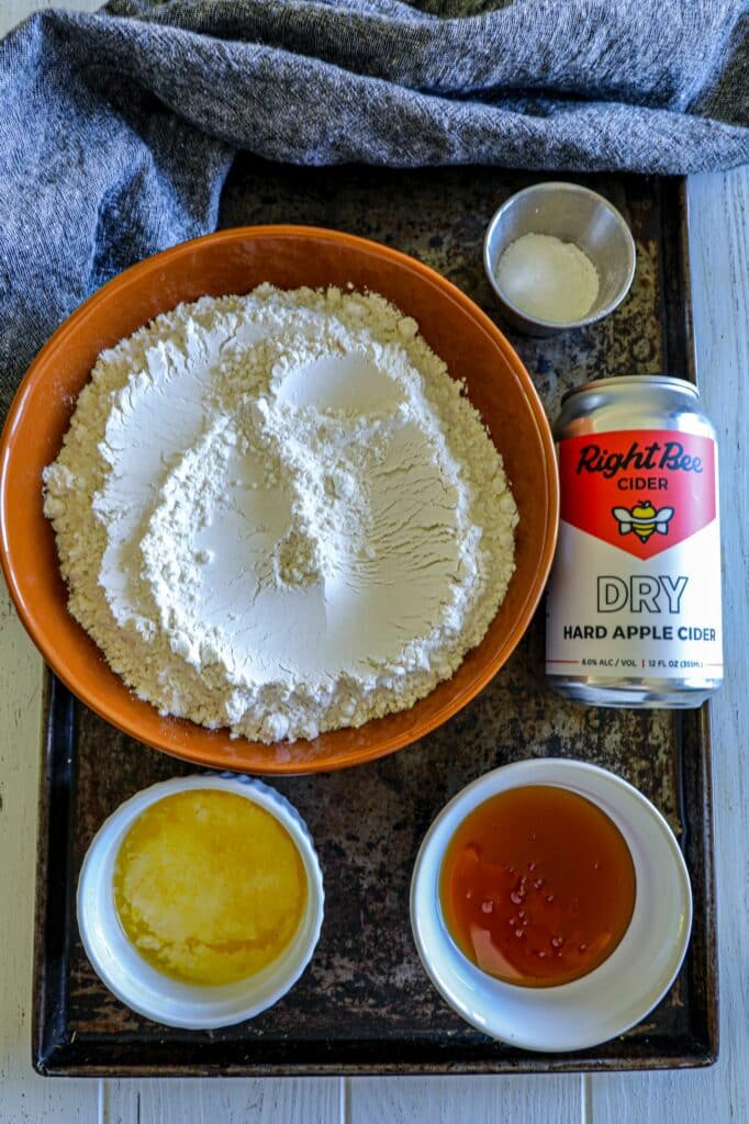 Hard Cider Bread Recipe ingredients