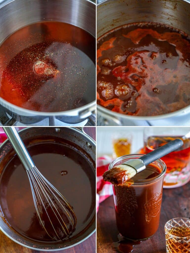 How to make maple bourbon BBQ Sauce