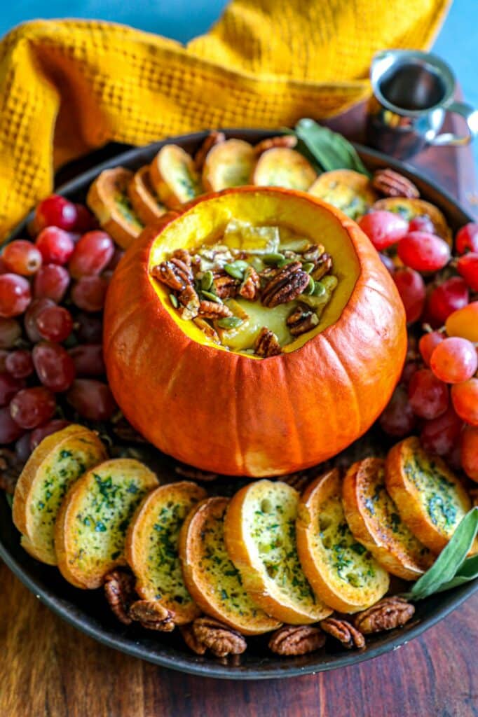 Pumpkin Baked Brie