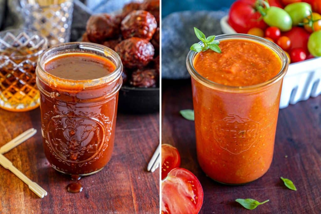 Sauces to serve with Bison meatballs