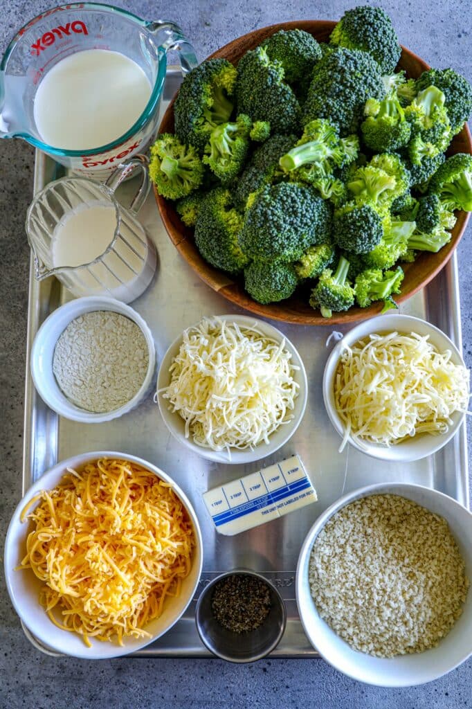 Broccoli Au Gratin Recipe ingredients