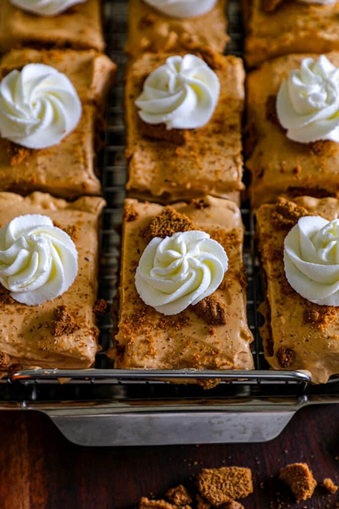 Pumpkin Pudding Bars