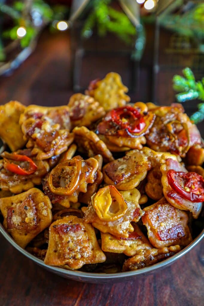 Candied Bacon Crackers Recipe