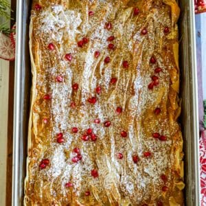 Eggnog Ruffled Milk Pie Recipe