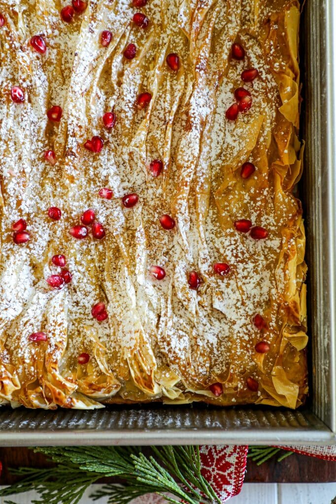 Eggnog Ruffled Milk Pie Recipe