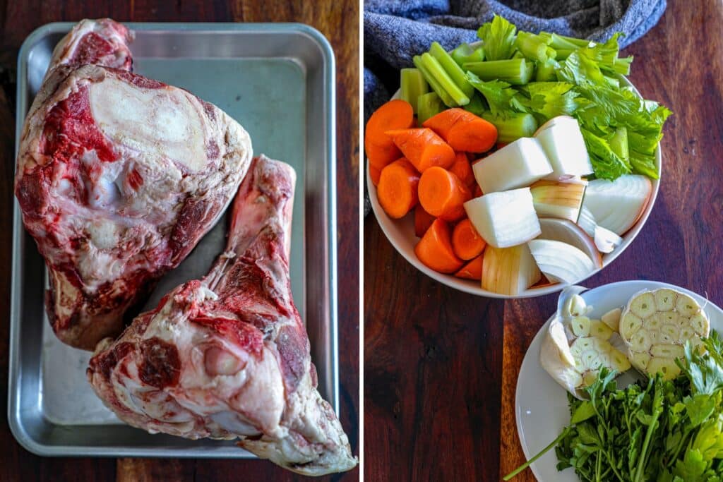 Slow Cooker Wagyu Beef Bone Broth ingredients