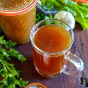 Slowcooker Wagyu Beef Bone Broth
