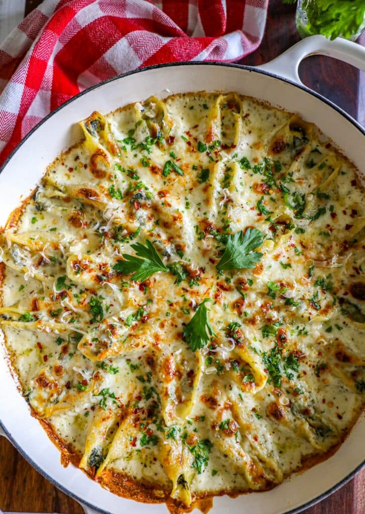 Spinach Artichoke Stuffed Shells Recipe
