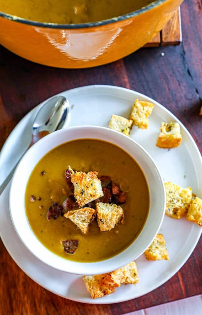 Dutch Oven Split Pea Soup