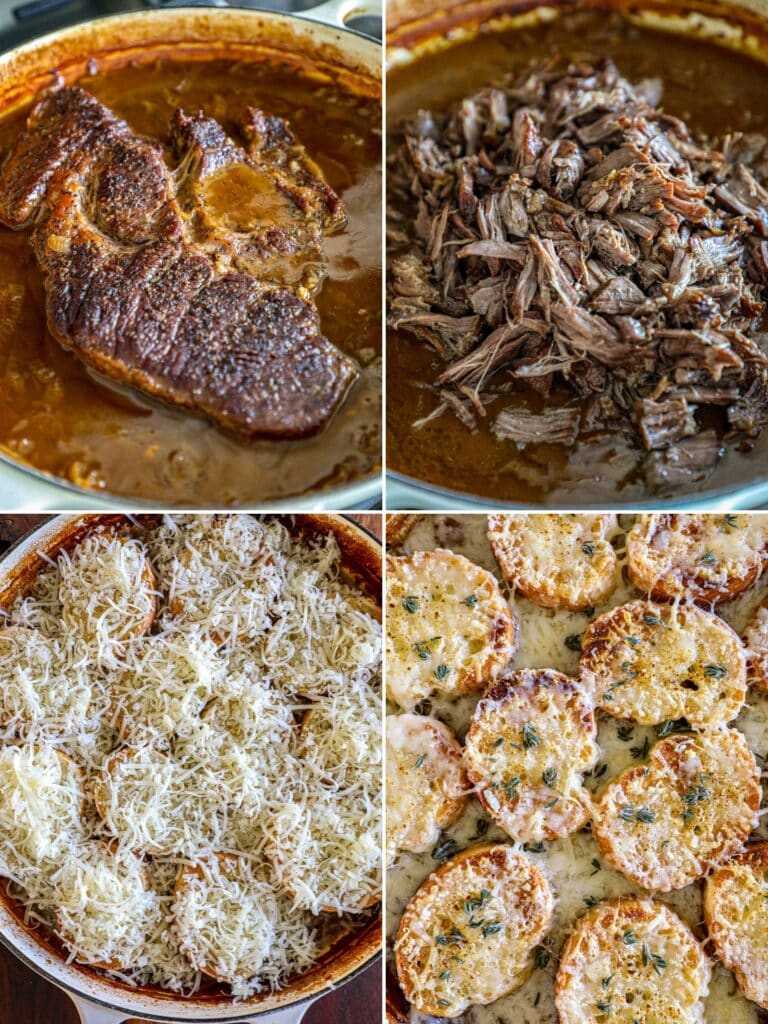 Steps for cooking French Onion Pot Roast