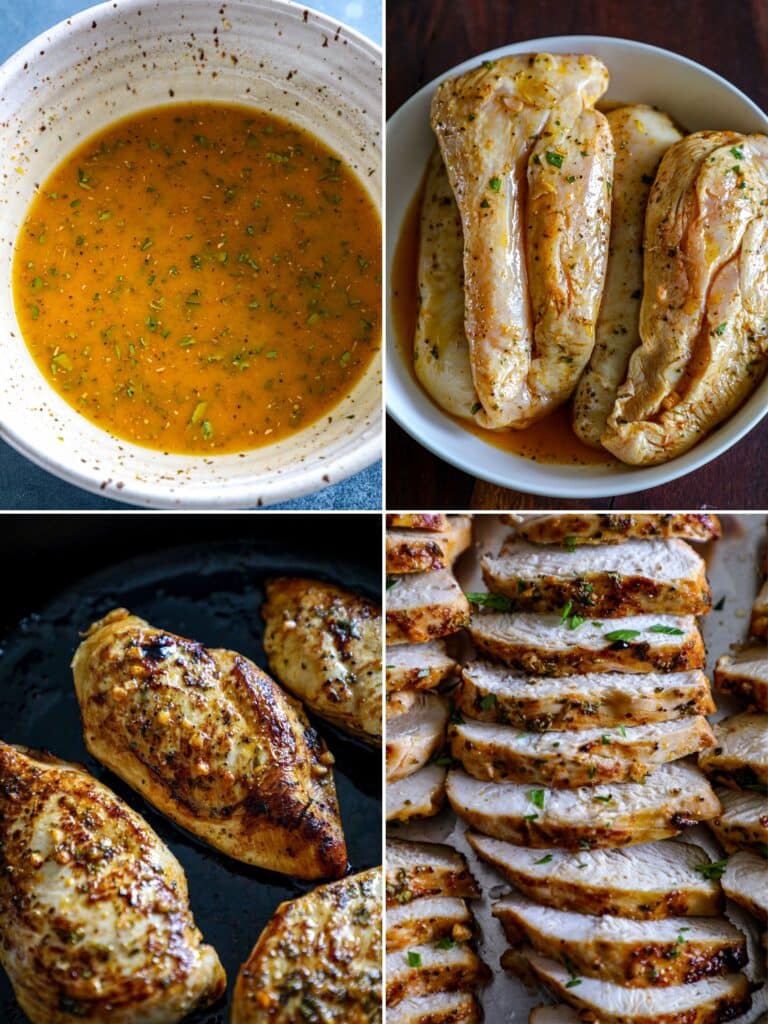 Lemon Pepper Chicken Marinade steps