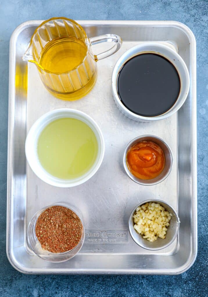 Traditional Peruvian Chicken Marinade ingredients