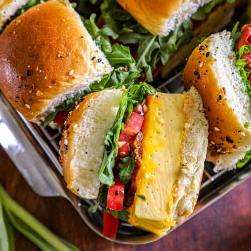 Hawaiian Roll Breakfast Sliders