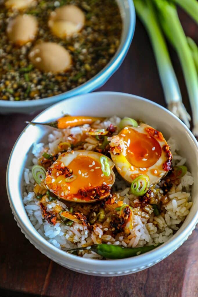 Korean Marinated Eggs Recipe (Mayak Gyeran)