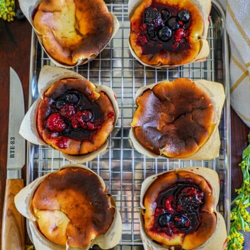 Mini Basque Cheesecake Recipe