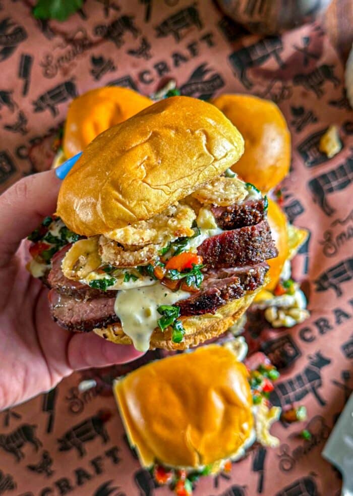 Tri Tip Sliders