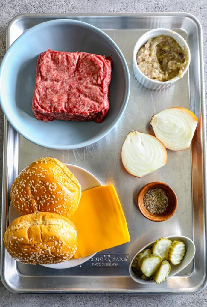 Bone Marrow Burger Recipe ingredients