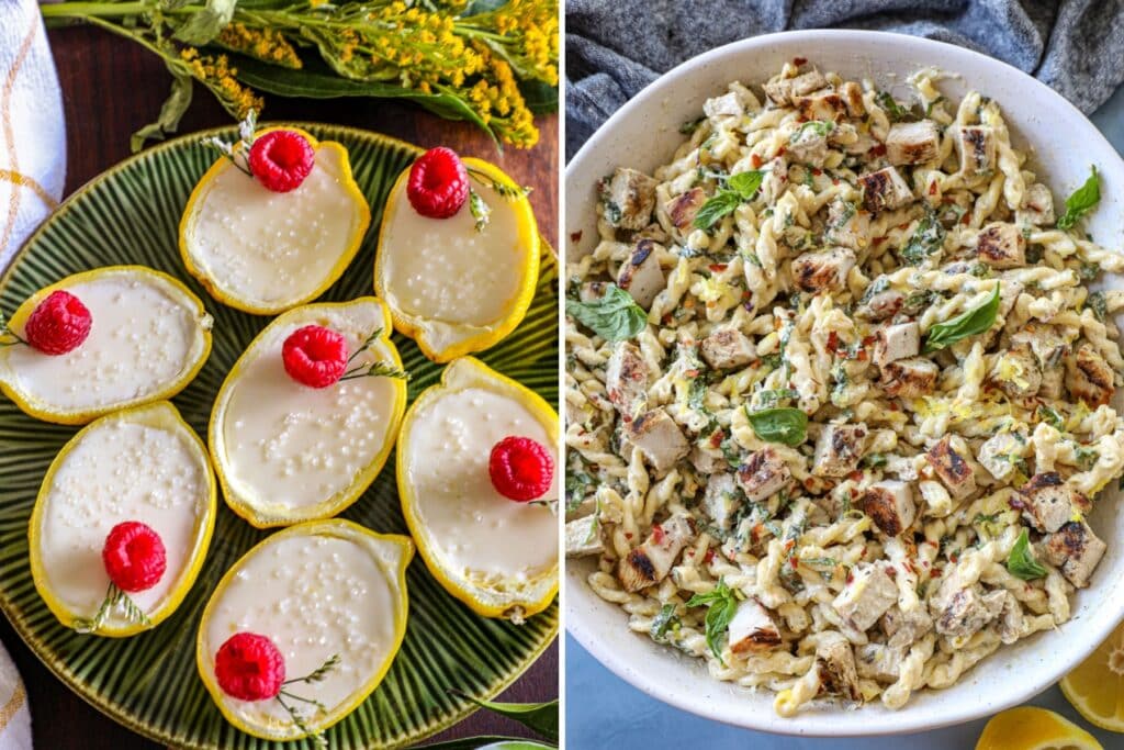 Foods to pair with a hugo spritz