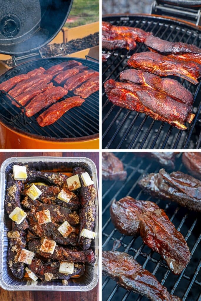 Steps for smoking country style ribs on the grill
