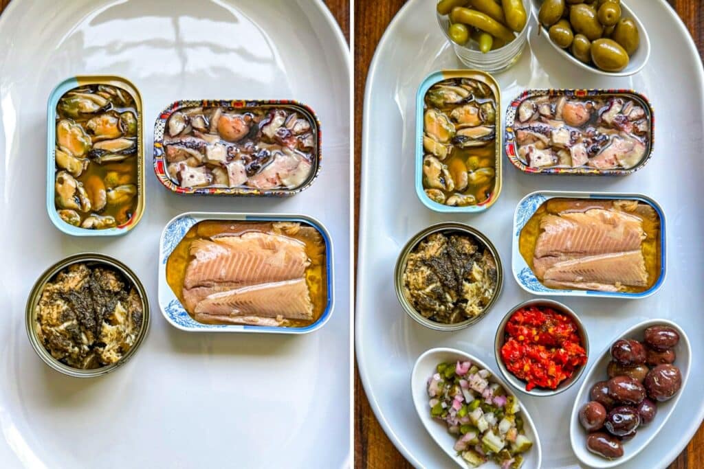 Building a tinned fish board